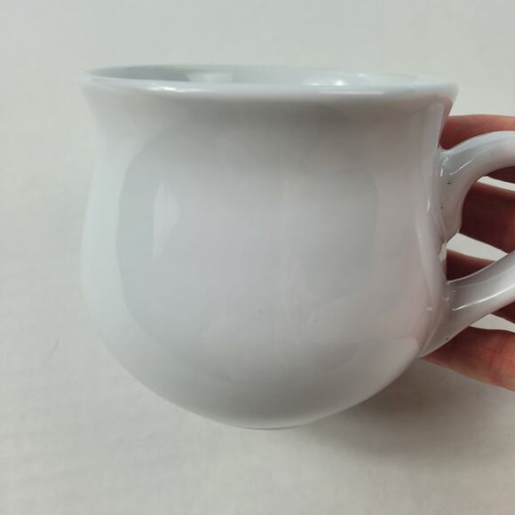 Baileys White Curvy Stoneware Mug - Picture 2 of 9